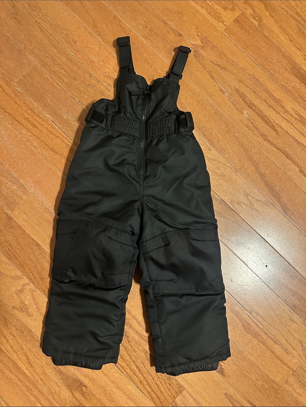 Cat & Jack Black Kids Snow Overalls